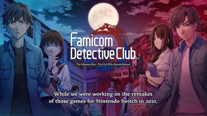 Emio - The Smiling Man Famicom Detective Club - Overview Trailer (ft. Yoshio Sakamoto)