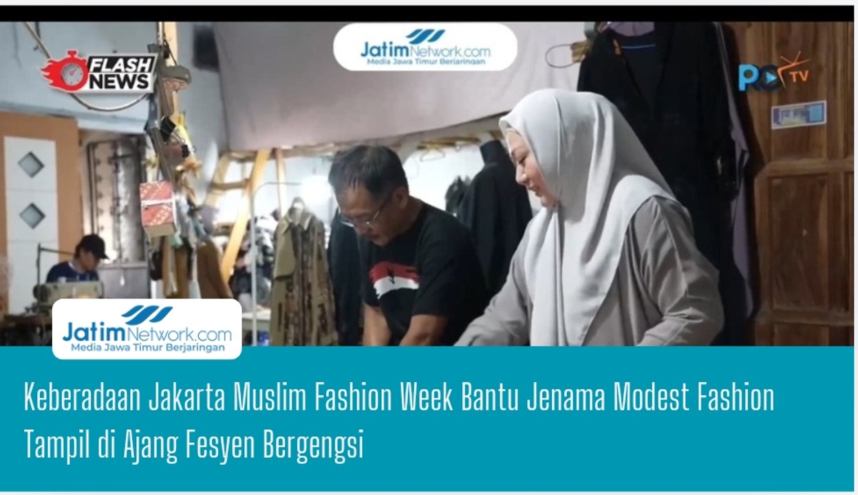 Keberadaan Jakarta Muslim Fashion Week Bantu Jenama Modest Fashion Tampil di Ajang Fesyen Bergengsi