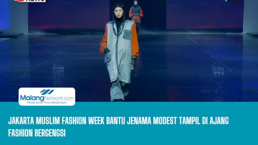 Jakarta Muslim Fashion Week Bantu Jenama Modest Tampil di Ajang Fashion Bergengsi