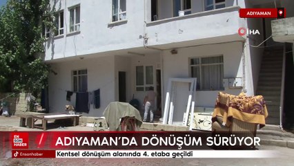 Adıyaman'daki kentsel dönüşüm alanında 4. etaba geçildi