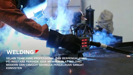 PROJECT OVERHEAD CRANE DOUBLE GIRDER 5 TON - PT. POPULAR KACA UTAMA