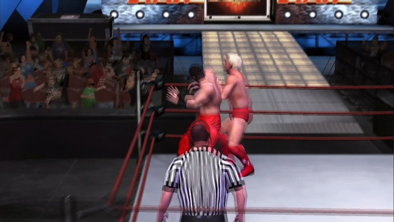 WWE Chris Benoit vs Ric Flair Raw 9 February 2004 | SmackDown Here comes the Pain PCSX2