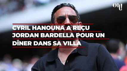 Cyril Hanouna a reçu Jordan Bardella pour un dîner dans sa villa de Saint-Tropez