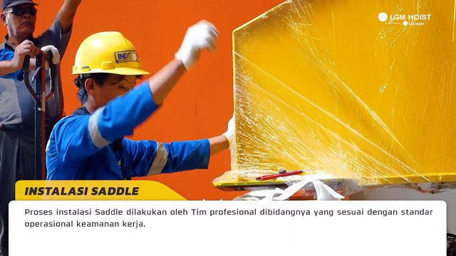 PROJECT LGM OVERHEAD CRANE SINGLE GIRDER BOX KAPASITAS 10 TON PT. HAFIS NURYATAMA KONSTRUKSI