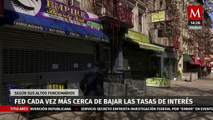 En Estados Unidos, la FED confía en estar cada vez más cerca de bajar las tasas de interés