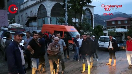 Erzurum'u sel vurdu: Okul, sağlık ocağı ve 10 ev hasar gördü