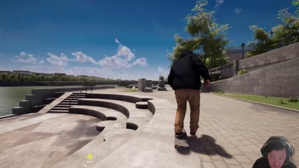 Skater à Paris dans un jeu vidéo (Session)