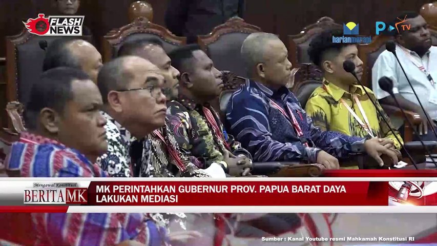 MK Gelar Sidang Pengucapan Putusan dan Ketetapan Pembentukan Provinsi Papua Barat Daya