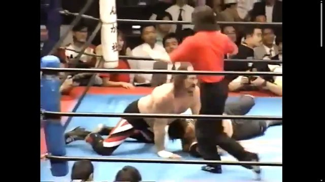 FMW Hayabusa & Masato Tanaka vs. Terry Funk & The Gladiator 9/24/96