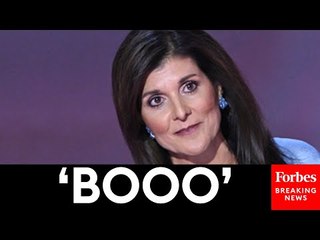 WATCH: Crowd At RNC Night Two 'Boo' Nikki Haley As She Comes On Stage
