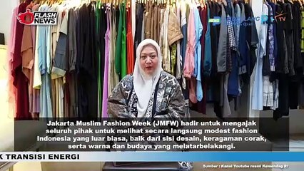 JAKARTA MUSLIM FASHION WEEK BANTU JENAMA MODEST FASHION TAMPIL DI AJANG FASHION BERGENGSI