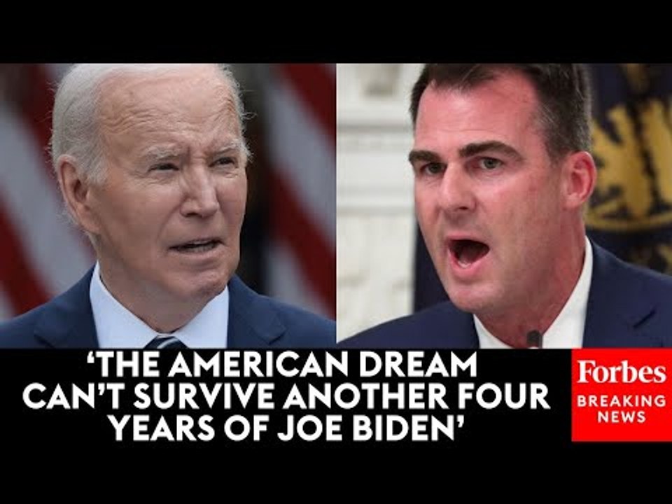 Gov. Kevin Stitt Bashes Biden, Praises Trump During Heritage Foundation Remarks At The RNC