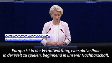 Von der Leyen: "Blutbad in Gaza muss jetzt aufhören"