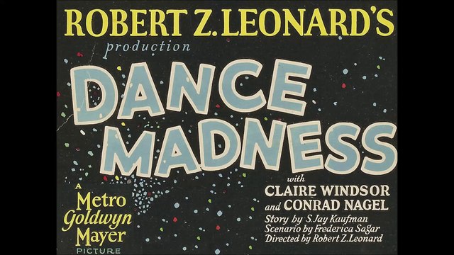 Dance Madness (1926) Lost Film Stills Reconstruction Claire Windsor, Conrad Nagel