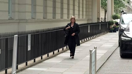 Baroness Hallett arrives at Covid Inquiry venue