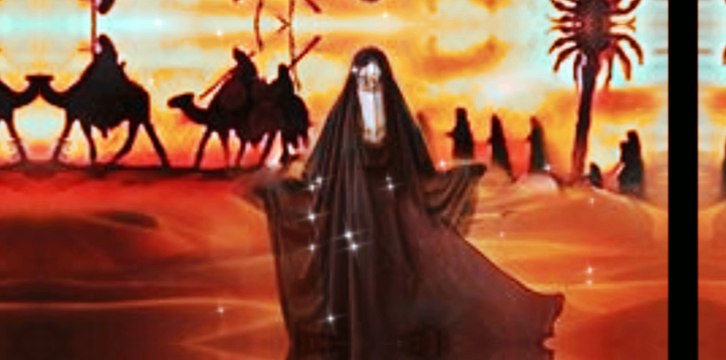 yazeed ki bv ka Hazrat zainab bb se mulakaat ka waqia | hind ne yazeed k darbaar me maatam ku kiya |