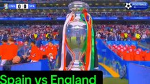 Spain vs England football match