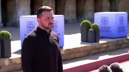 Zelensky Thanks UK for Strong Support During European Summit 🇬🇧