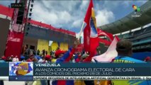 En Venezuela avanza cronograma electoral de cara a los comicios del 28 de julio