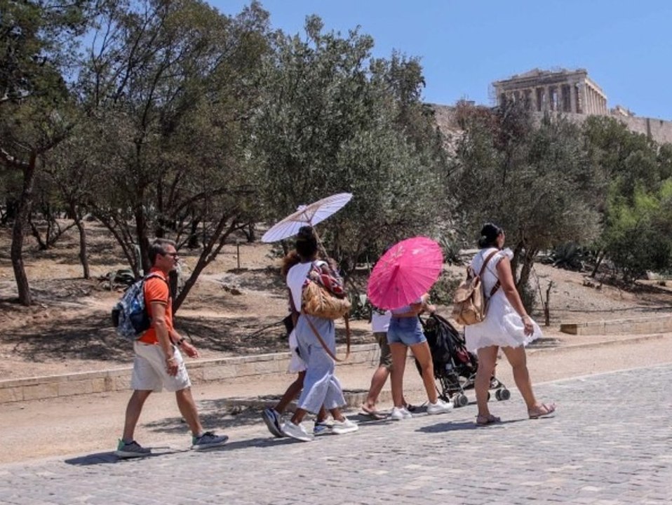 Hitzewelle mit 43 Grad: Griechenland schließt Akropolis
