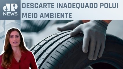 Pneus sustentáveis ajudam planeta e geram economia; Patrícia Costa comenta