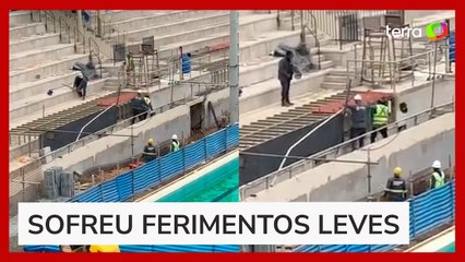 Vídeo mostra operários brigando nas obras do Pacaembu em São Paulo