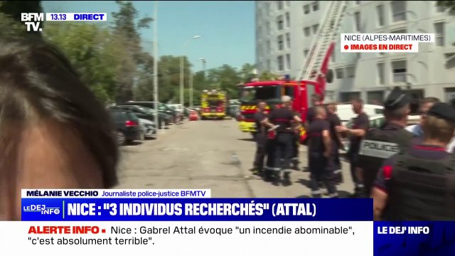 Ce sont nos héros Gabriel Attal salue le courage des pompiers et des autorités qui ont agit avec rapidité sur l'incendie à Nice