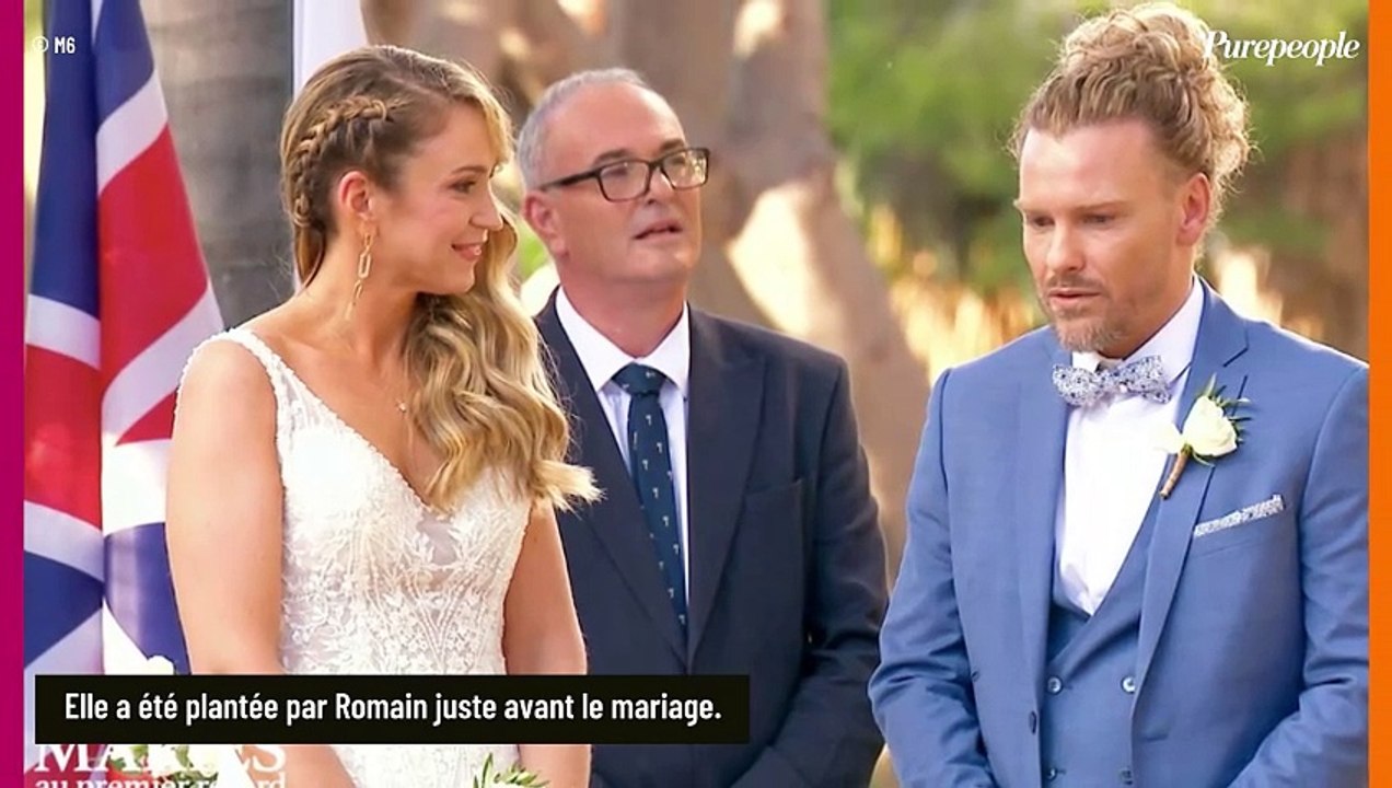 Ce n'était jamais arrivé avant ! Clémence (Mariés au premier regard), plaquée par Romain, fait une grande annonce