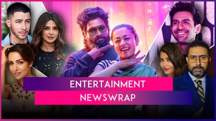 Pushpa 2 Reportedly Postponed; Did Abhishek Bachchan Confirm Divorce With Aishwarya Rai? & More