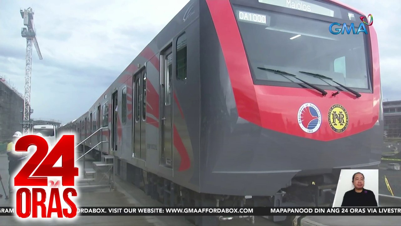 Mabilis at high-tech na mga tren, magagamit ng mga commuter sa North-South Commuter Railway Project | 24 Oras