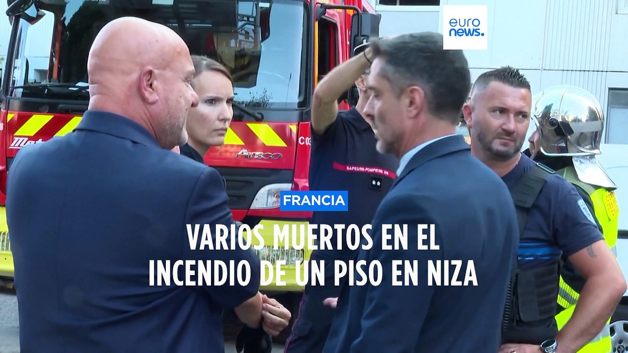 Un incendio mortal en Niza deja al menos siete muertos y varios heridos
