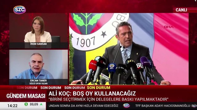 Sözcü Spor yazarı Ercan Taner, TFF seçimlerini yorumladı