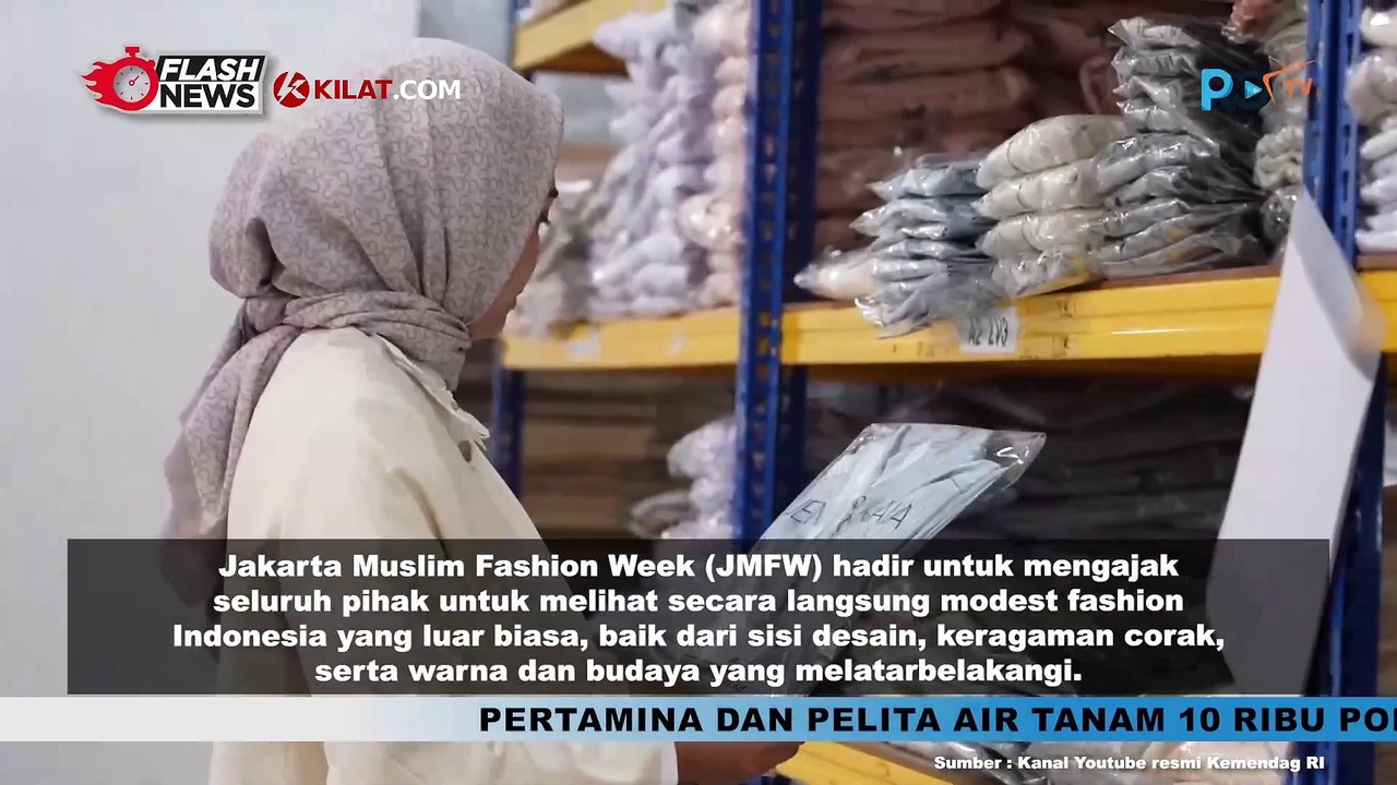 Jakarta Muslim Fashion Week Bantu Jenama Lokal Tampil di Ajang Fesyen Dunia