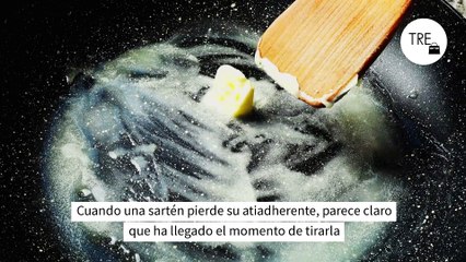 El truco que no conoces para recuperar en un minuto el antiadherente de la sartén con un solo ingrediente común y barato