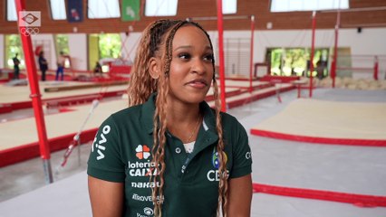 Olimpíadas Paris: Rebeca Andrade revela expectativas para os jogos: "Melhor de todos os anos"