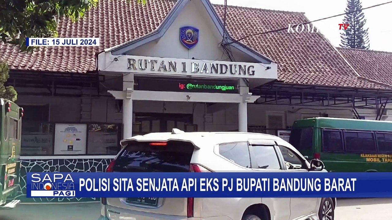 Geledah Koper, Polisi Sita Senjata Api Milik Mantan PJ Bupati Bandung Barat Arsan Latif!