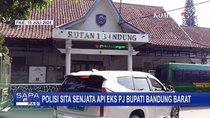 Geledah Koper, Polisi Sita Senjata Api Milik Mantan PJ Bupati Bandung Barat Arsan Latif!