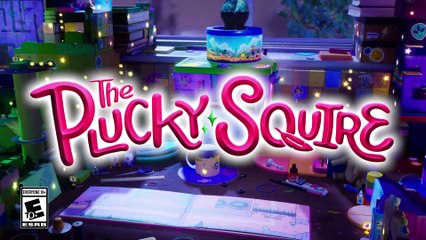 The Plucky Squire - bande-annonce de gameplay Rocket Ride