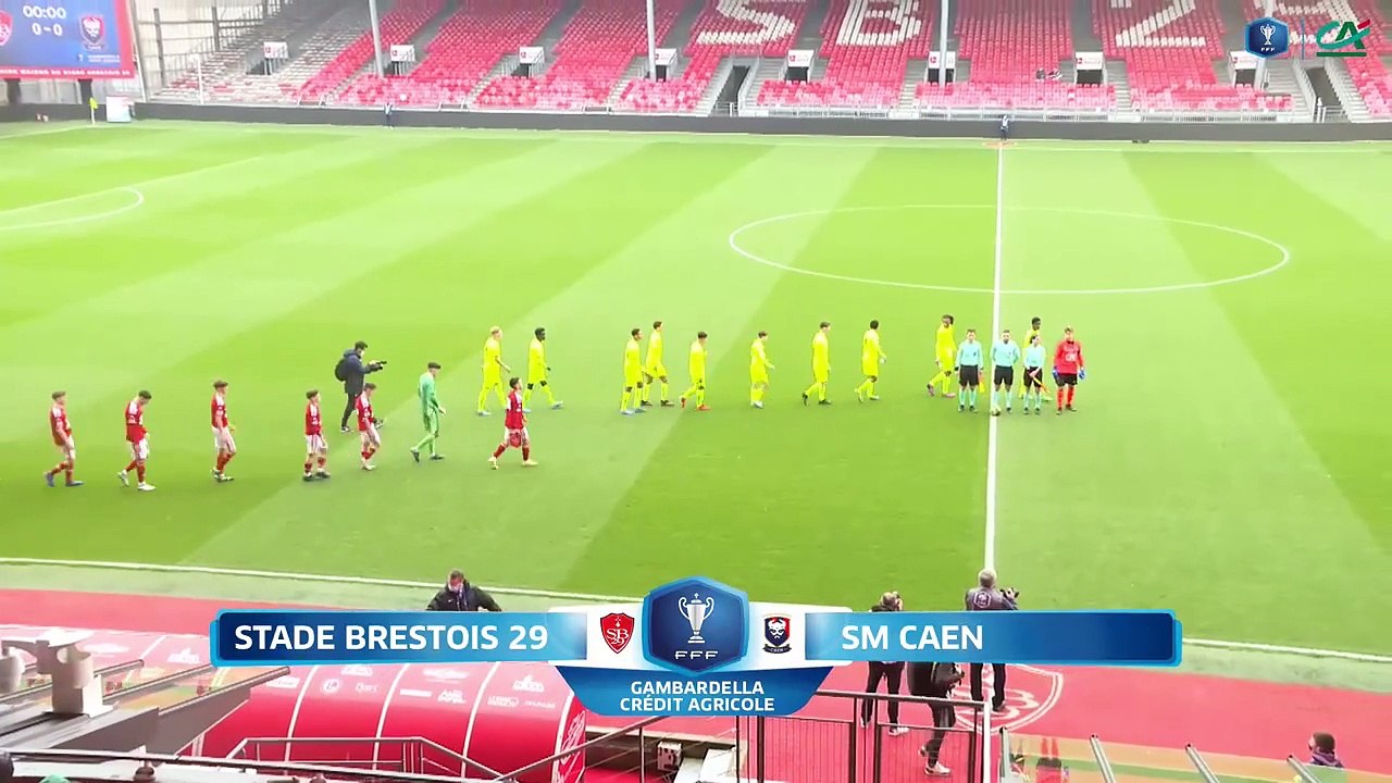 8ES I STADE BRESTOIS-SM CAEN U18 EN REPLAY