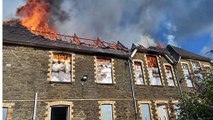 Police investigating cause of fire at former school building used as cannabis farm