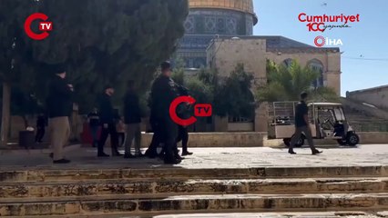 İsrailli aşırı sağcı bakandan Mescid-i Aksa’ya baskın