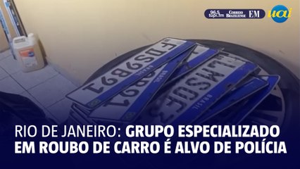 Polícia mira grupo especializado em roubo de carros de aluguel no Rio de Janeiro