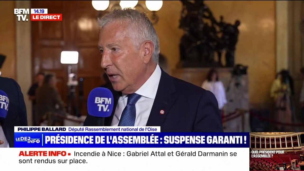 Philippe Ballard (RN): "Madame Moutchou, quand elle présidait les débats, a toujours été une bonne présidente (...) humainement c'est quelqu'un d'accessible"