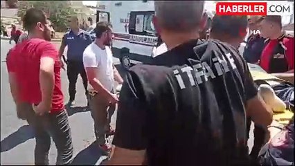 Mardin'de minibüs duvara çarptı: 1 yaralı