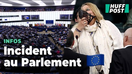 Une eurodéputée d’extrême droite sortie du Parlement après un incident de séance sur l’IVG