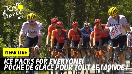 Ice packs for everyone! - Stage 18 - Tour de France 2024 - thumbnail