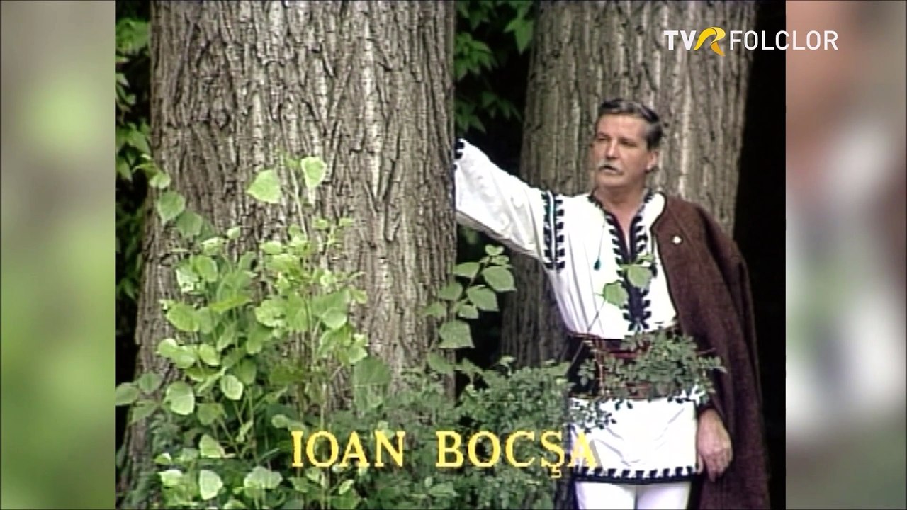 Ioan Bocsa - Codrule, frunza rotunda (Popasuri folclorice - arhiva TVR)