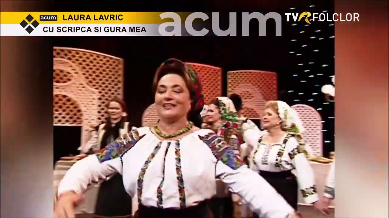 Laura Lavric - Cu scripca si gura mea (arhiva TVR) - video Dailymotion