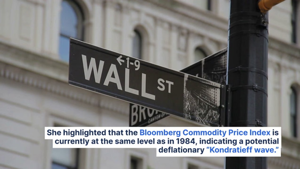 Deflation On The Horizon? Cathie Wood Points At Falling Commodity Prices To Hint At Slowing Economy