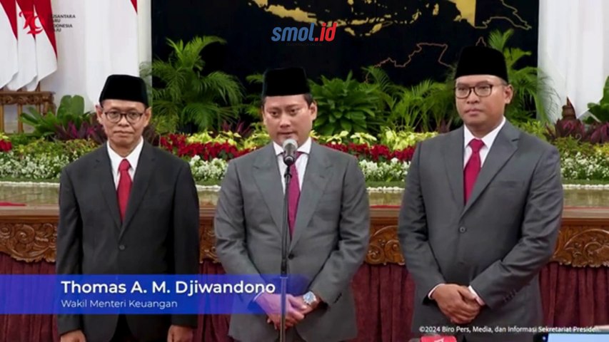 Presiden Jokowi Lantik Tiga Wamen, Ada Ketua DPD Gerindra Sudaryono